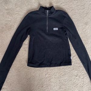 Vans Quarter Zip With Logo